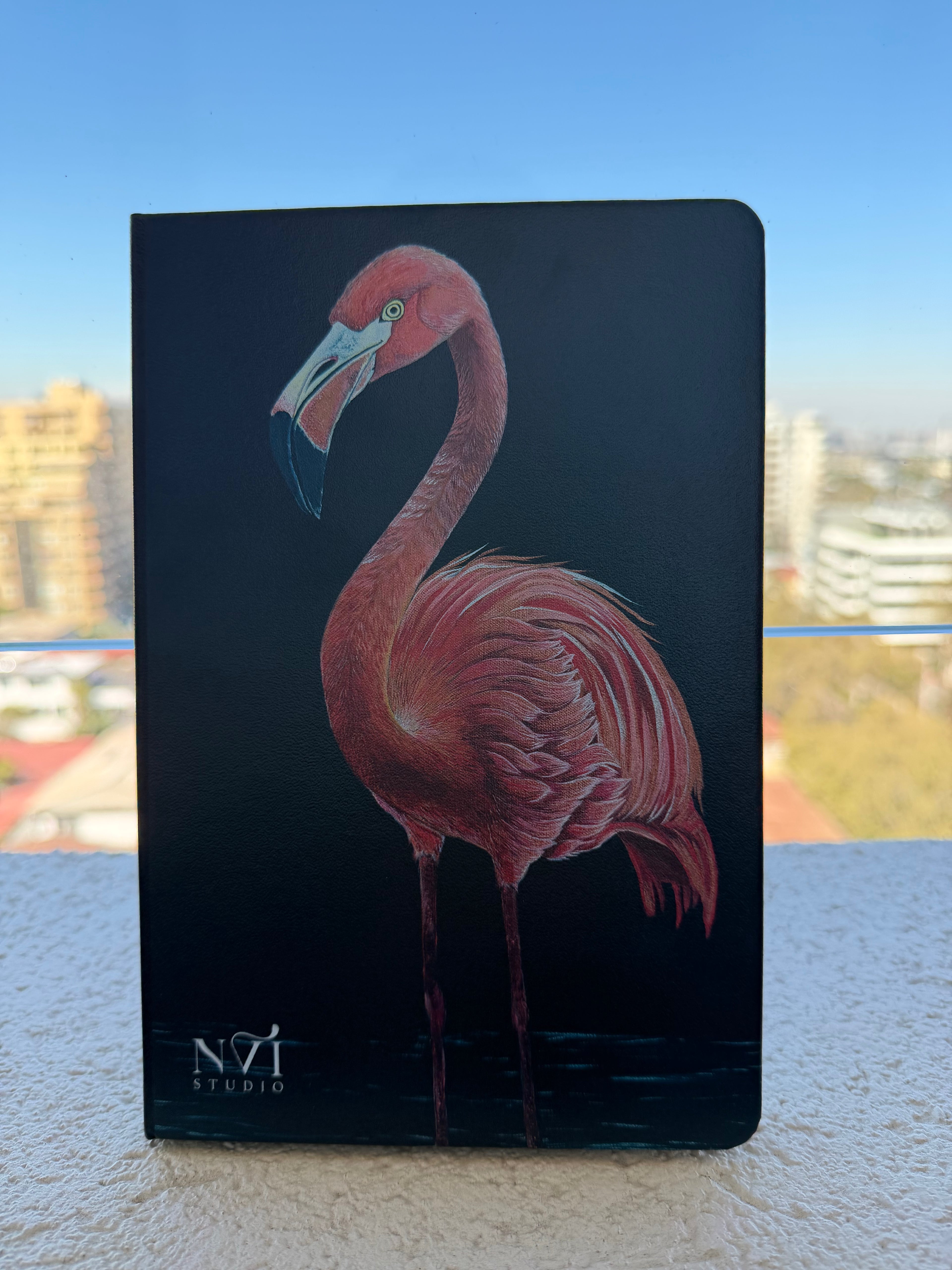 Libreta Flamenco - Guardianes del Sur